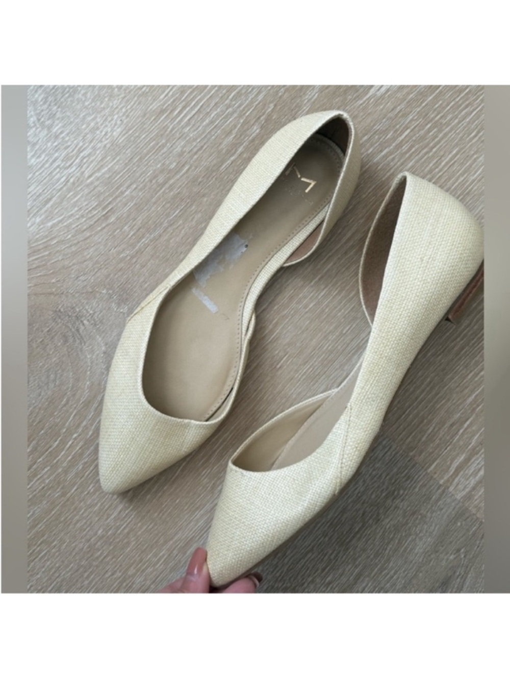 Marc Fisher Cream Women's Flats Sunny Ballet Flat NWT 7.5